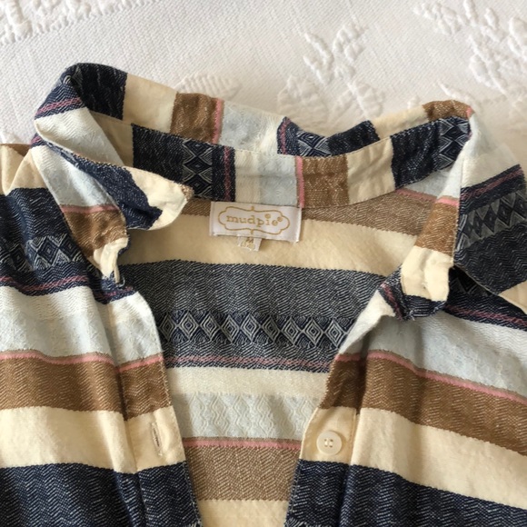 Light weight Mudpie women’s dress, drawstring - Picture 3 of 6